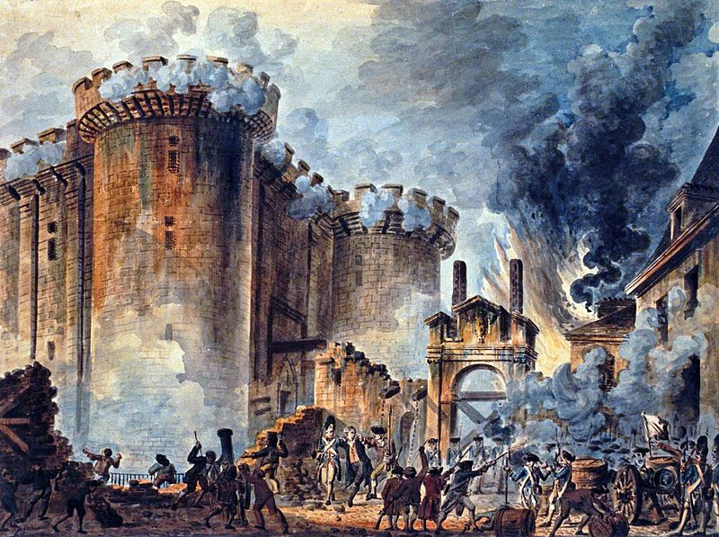 今日はフランス革命の記念日です
