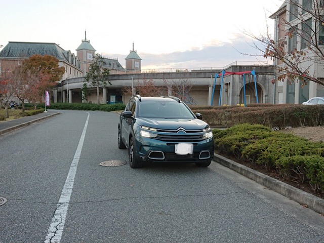 ヨーロピアンな館とシトロエン