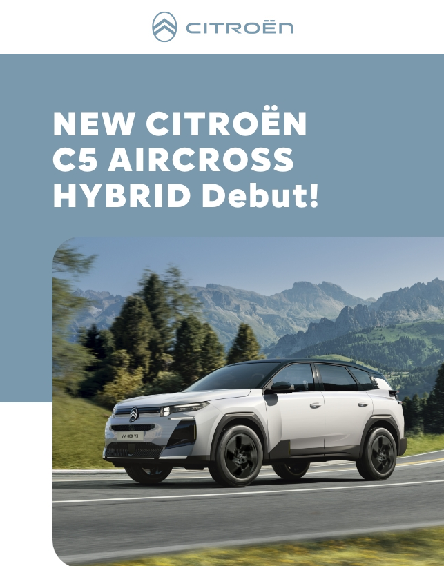 NEW C5 AIRCROSS HYBRID Debut !!